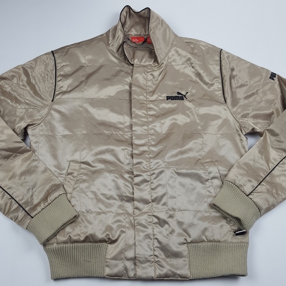 puma gold jacket